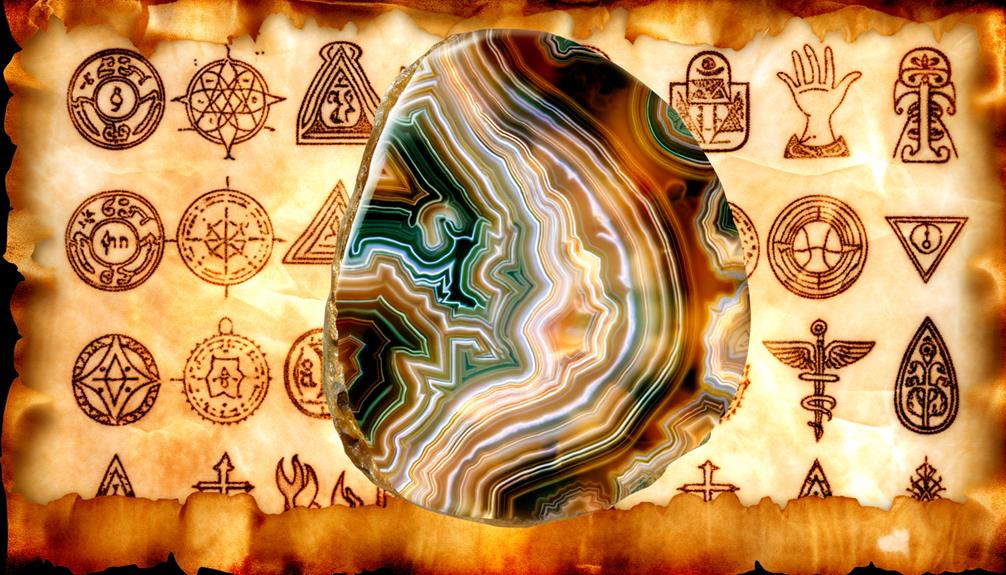 agate in biblical texts