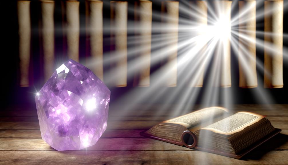 amethyst promotes spiritual insight