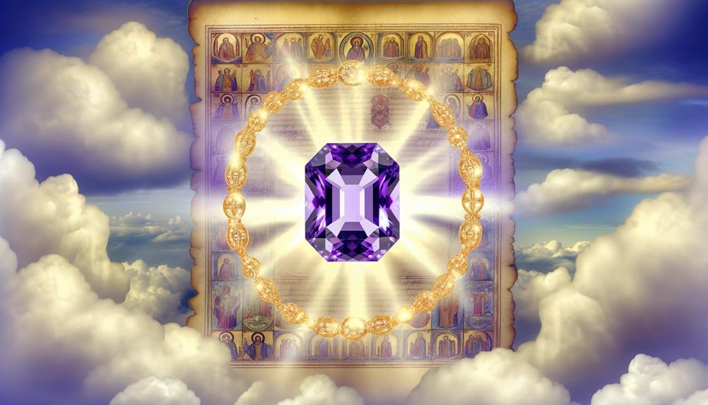 amethyst s significance in christianity