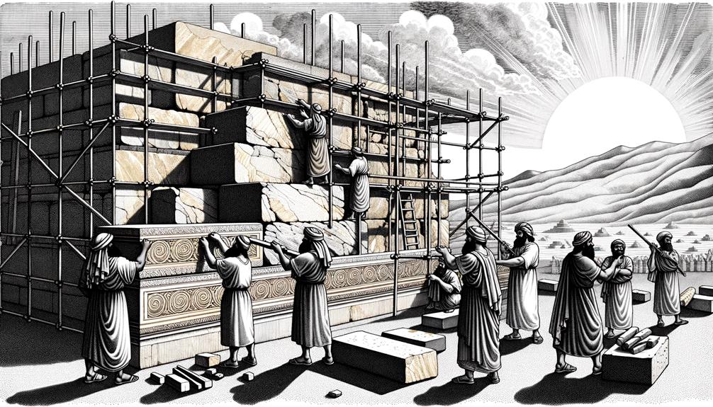 ancient construction in scripture