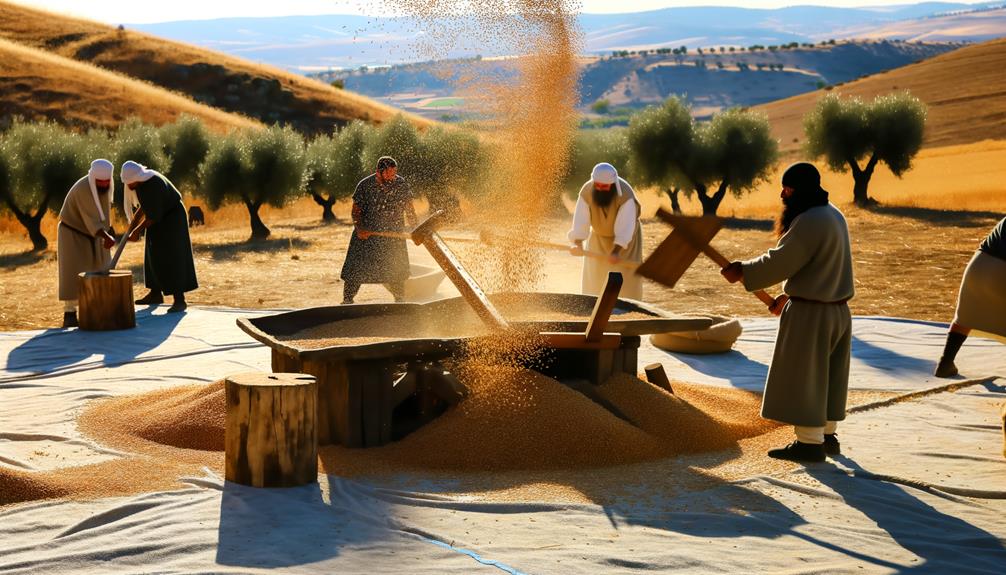 ancient grain separation method
