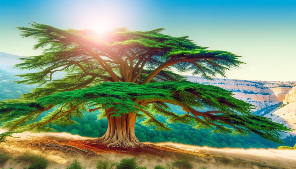 ancient tree of lebanon