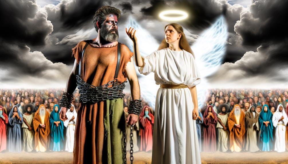 barabbas symbolizes liberation and choice