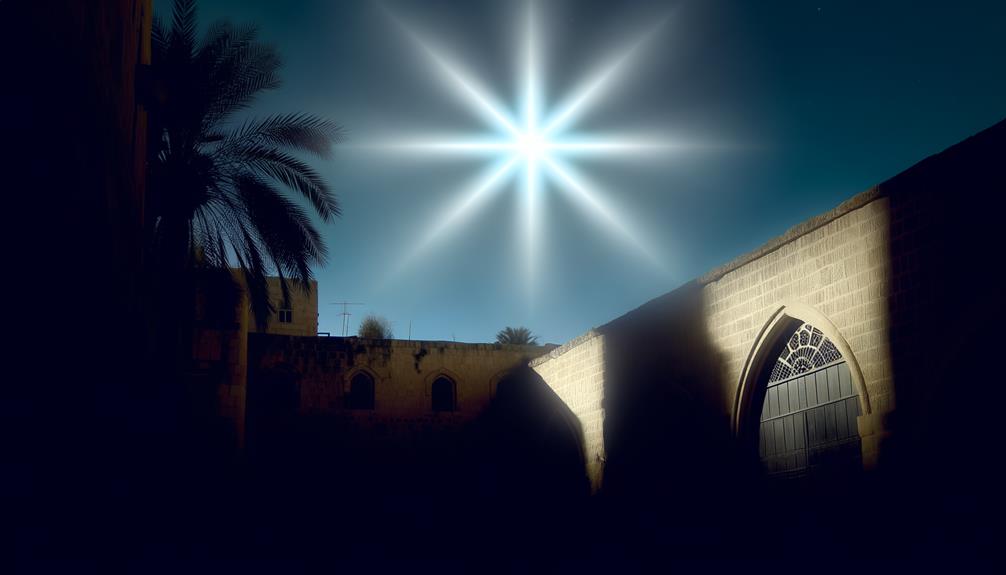 bethlehem s celestial guiding star