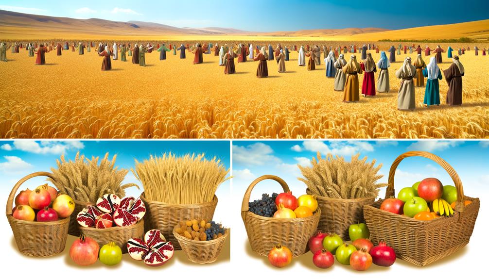 biblical agricultural celebration traditions