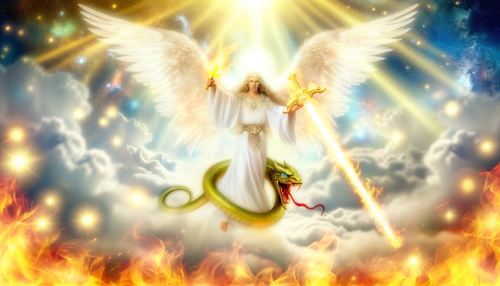 biblical archangel michael symbolism