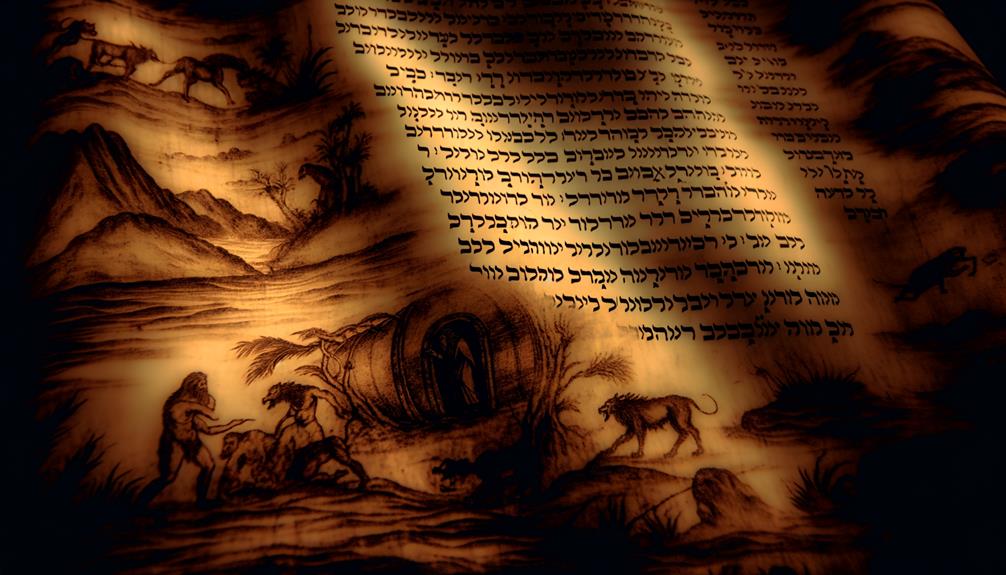 biblical brutish behavior examples