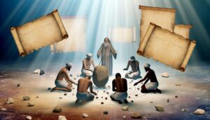 biblical casting lots explained