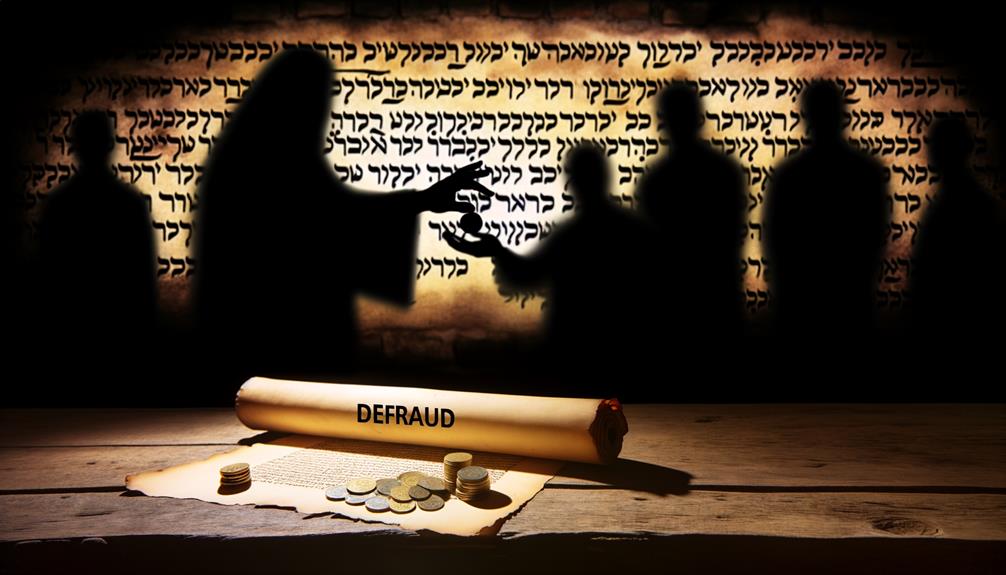 biblical definition of defraud