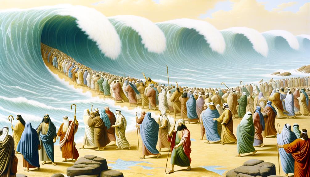 biblical departure of israelites