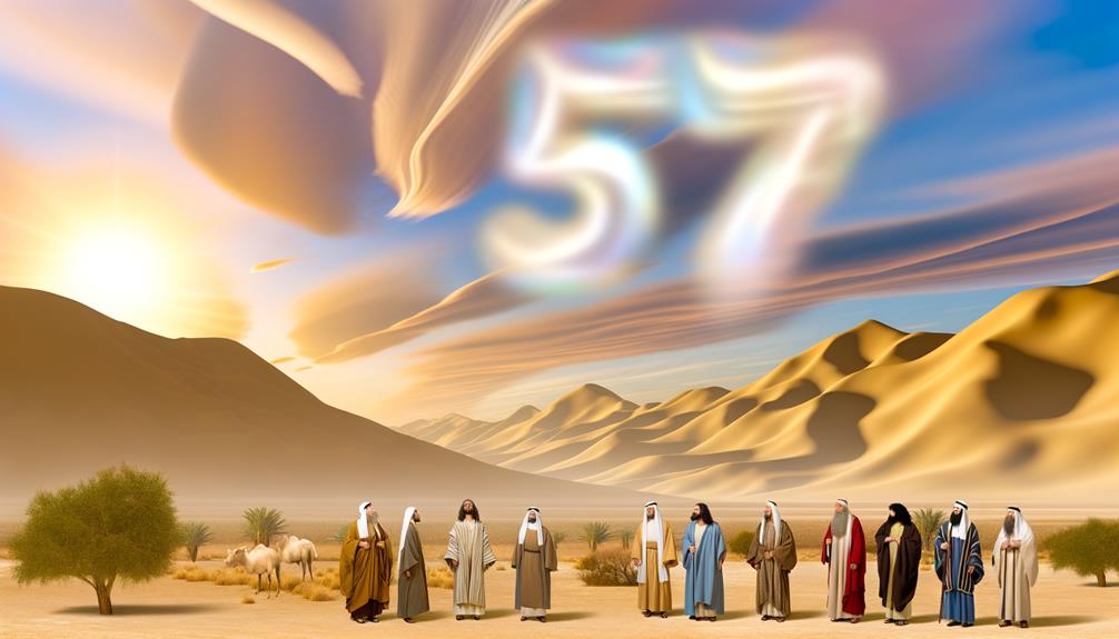 biblical events year 57