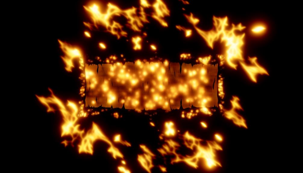 biblical fire metaphor origins