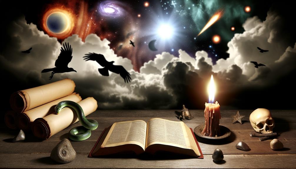 biblical interpretation of omens