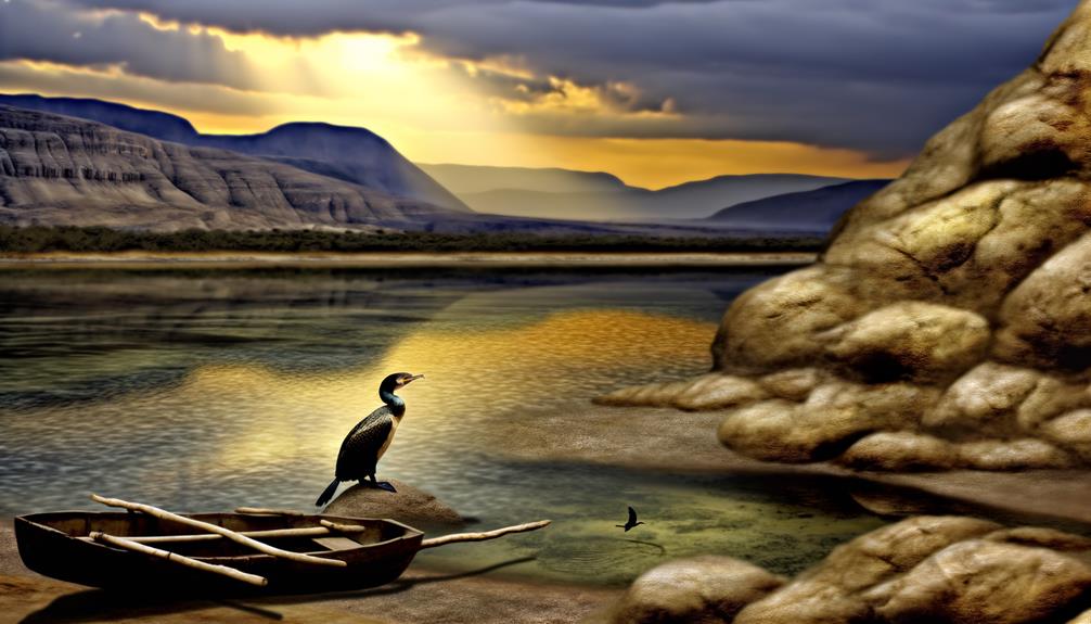 biblical mentions of cormorants