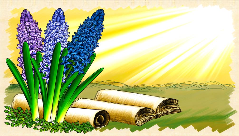 biblical mentions of hyacinth