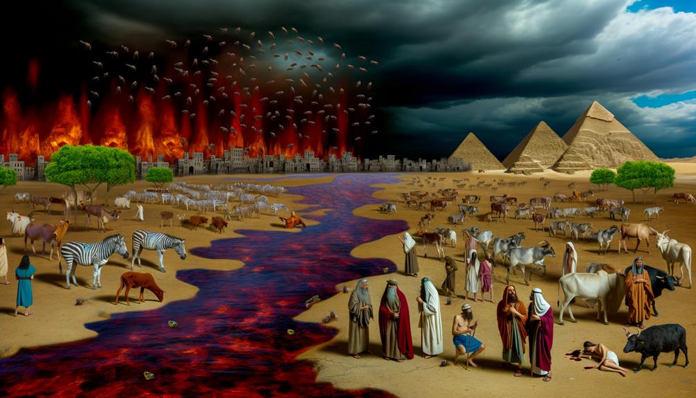 biblical plagues historical analysis