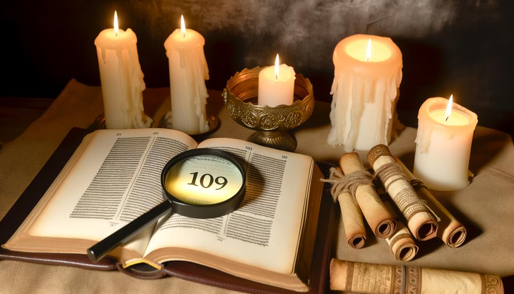 biblical significance of 109