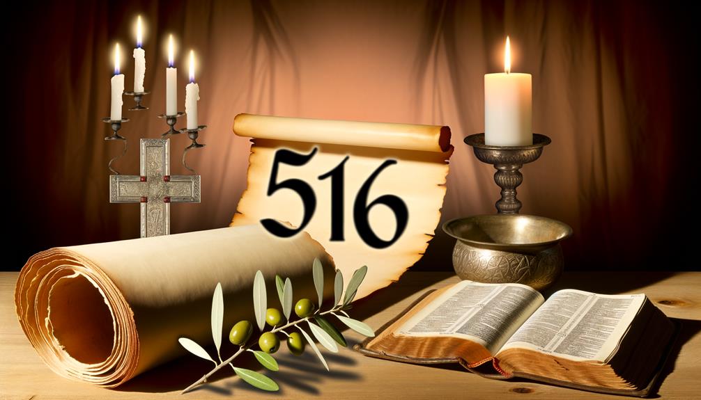 biblical significance of 516