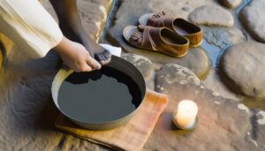 biblical significance of foot washing