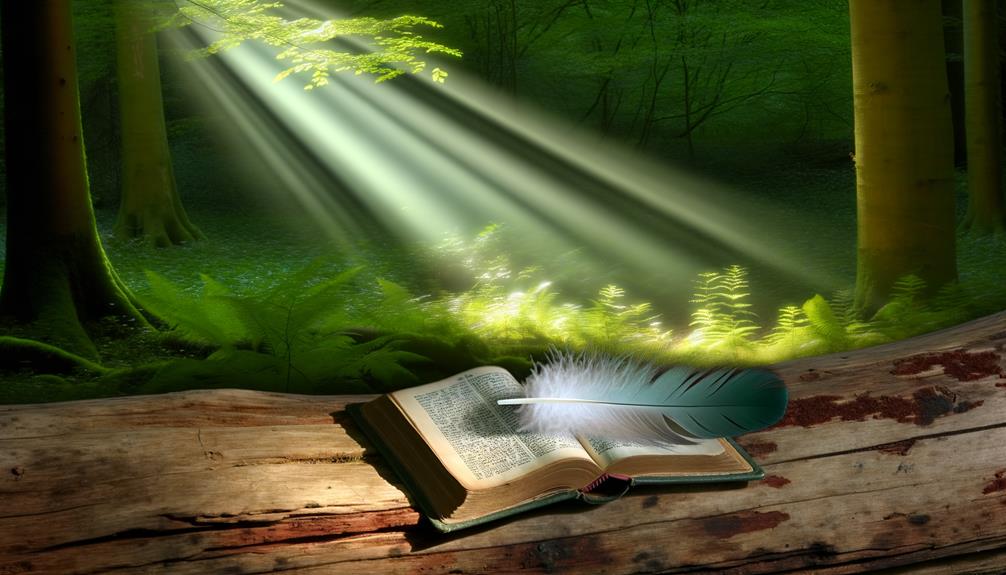 biblical significance of grey feather