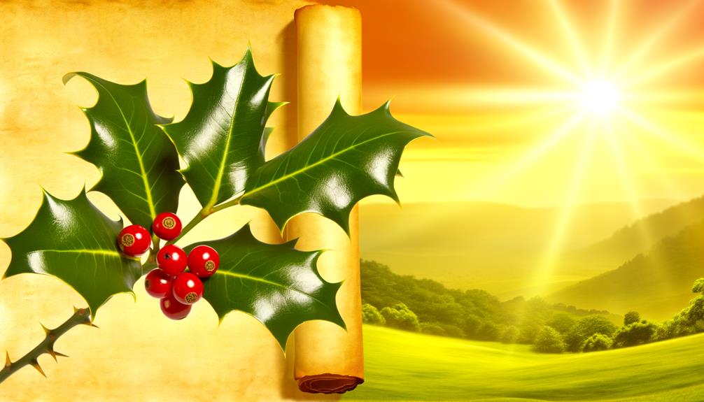 biblical significance of holly