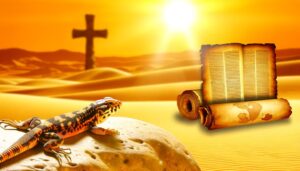 biblical significance of lizards