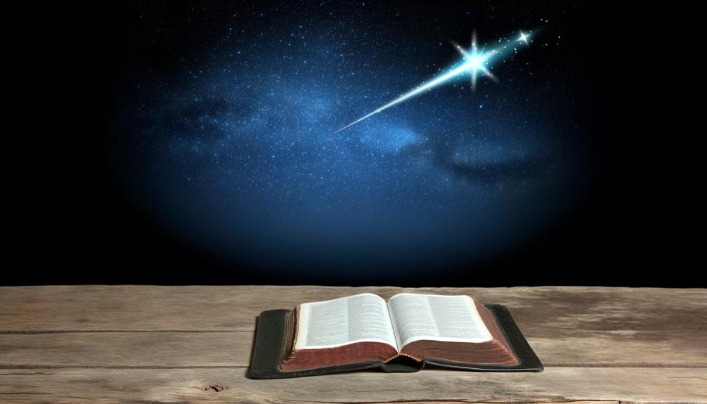 biblical significance of meteors