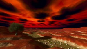 biblical significance of red sky