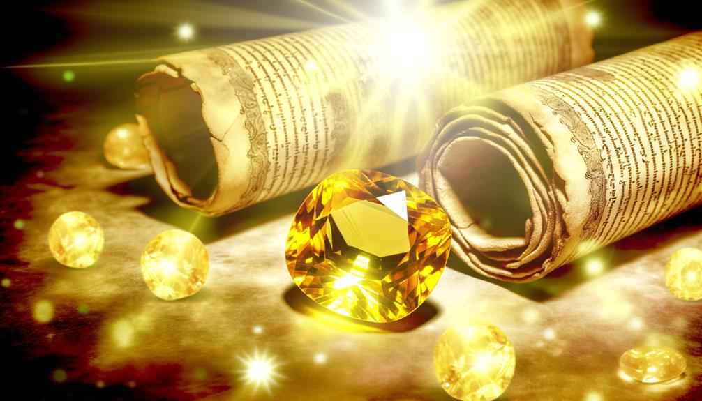 biblical significance of topaz