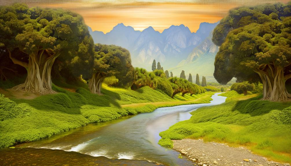 biblical streams and rivers