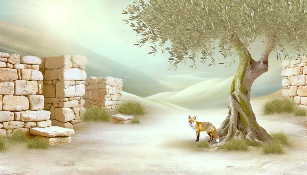biblical symbolism of foxes