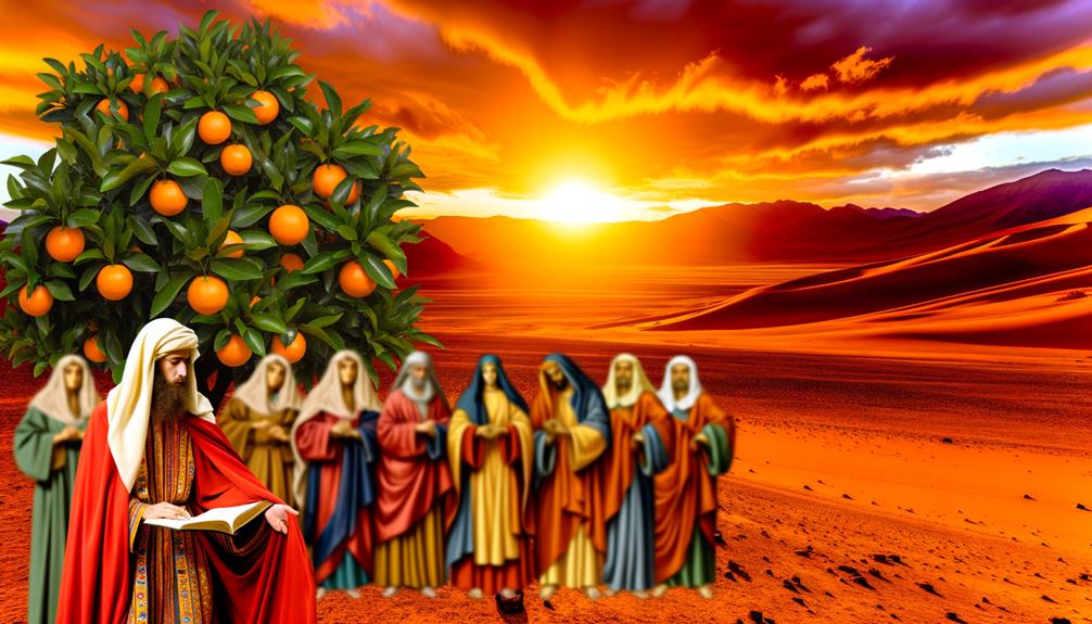 biblical symbolism of oranges