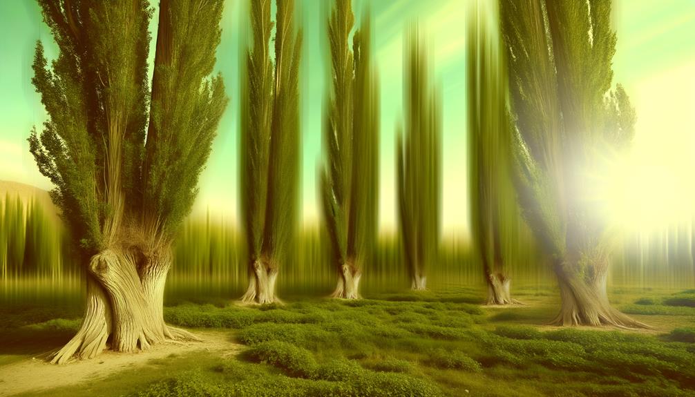 biblical symbolism of poplars