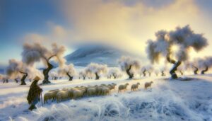 biblical symbolism of snow