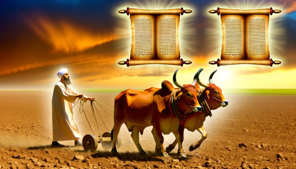 biblical symbolism of yoke