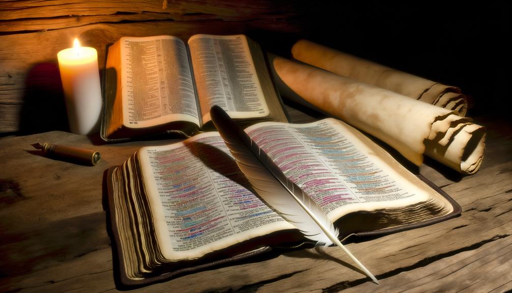 biblical verses comparison analysis