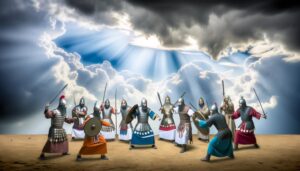 biblical warfare interpretation explained