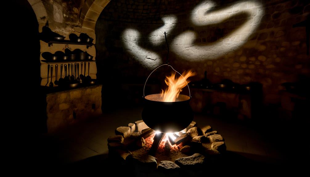 caldron symbolism in scripture