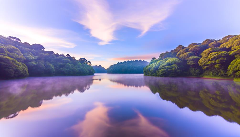 calmness and serenity achieved