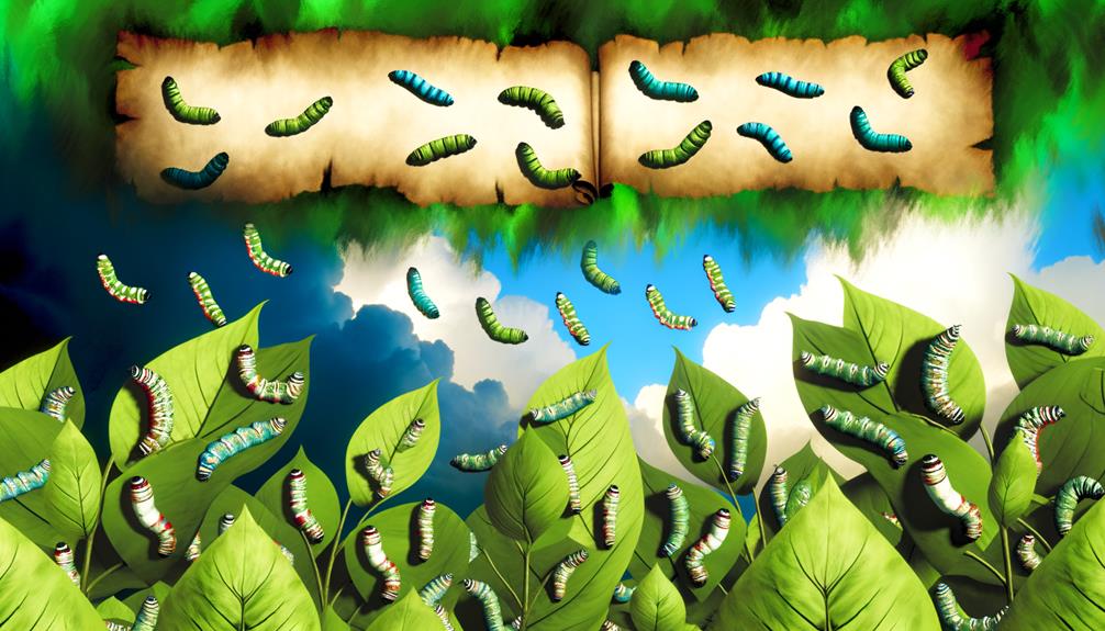 caterpillars in biblical context