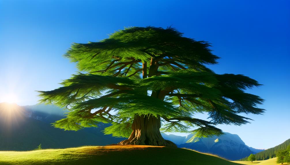 cedar strength and majesty