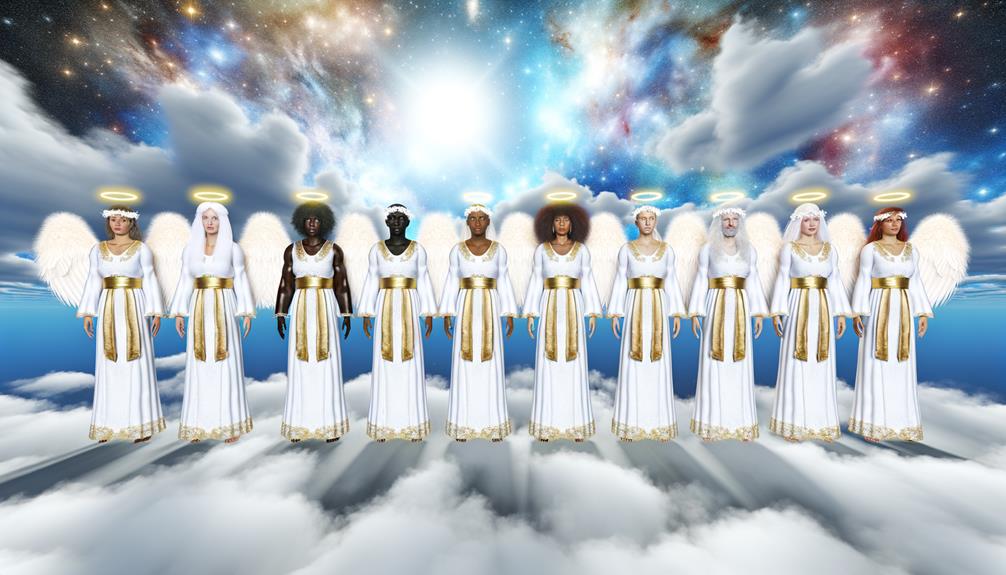 celestial garments in revelation