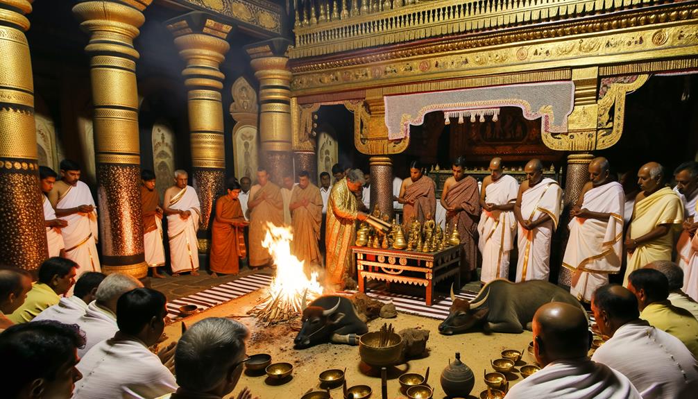 ceremonial offerings and traditions