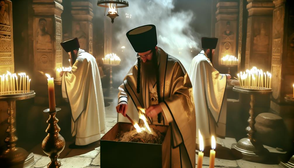 ceremonial use of ashes