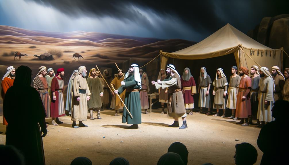 challenge to moses authority