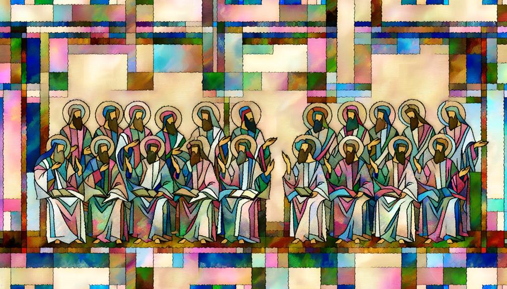 contemporary biblical tapestry art