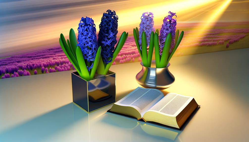 contemporary hyacinth representations