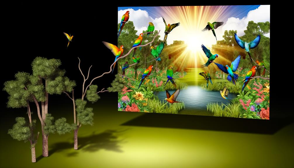 creation of avian life