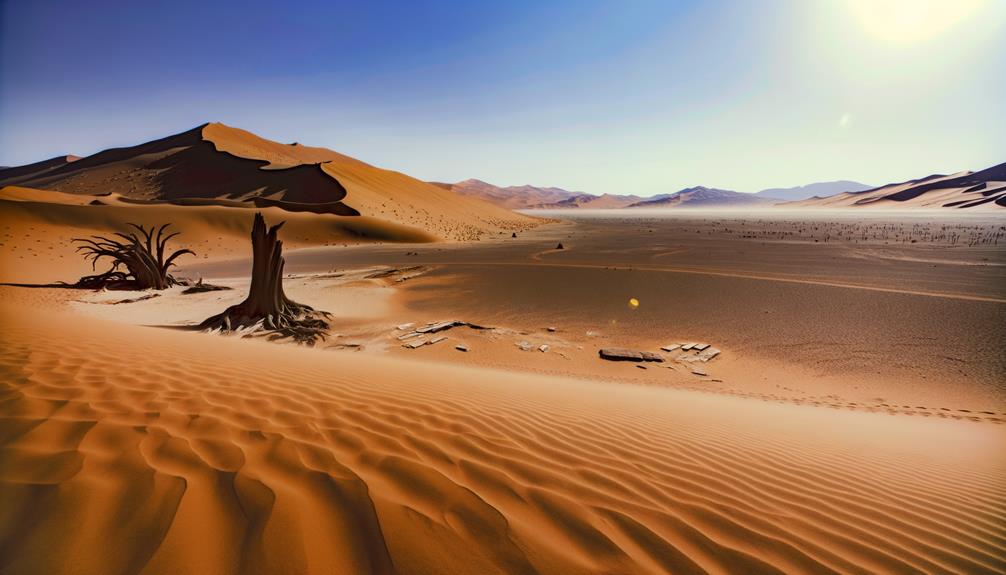 desert as isolation symbol