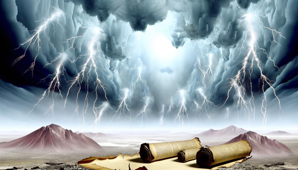 divine judgment through calamity